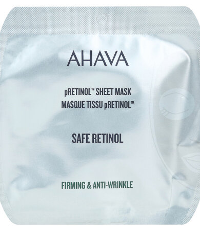 Ahava Safe pRetinol Sheet Mask Αναζωογονητική Μάσκα Προσώπου 16ml