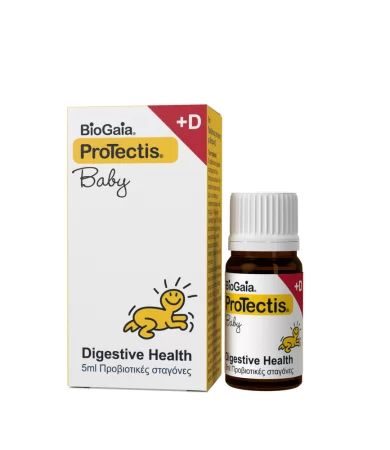 BioGaia ProTectis Baby Drops + D3, Προβιοτικό σε σταγόνες για την Αντιμετώπιση των Κολικών 1ου τριμήνου 5ml