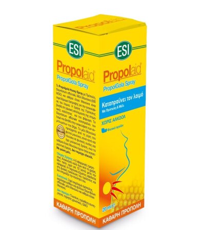ESI Propolaid PropolGola Spray με Πρόπολη & Μέλι 20ml - ΝΕΑ ΣΥΣΚΕΥΑΣΙΑ