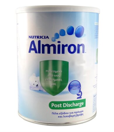 Nutricia Almiron Post Discharge, Ειδικό γάλα για πρόωρα και λιποβαρή μωρά 400gr