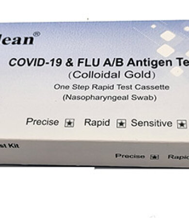 Singclean IVD Σετ Ανίχνευσης Covid-19 & Γρίπης Α/Β 1 τεμάχιο (Colloidal Gold)