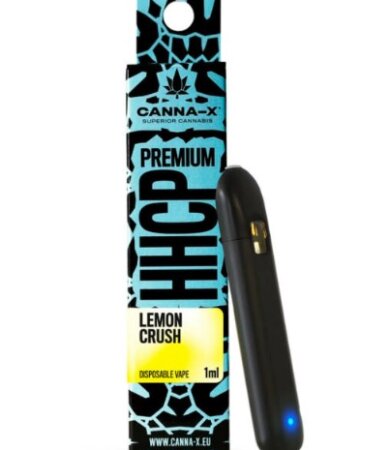 Canna-X Ηλεκτρονικό Τσιγάρο Μιας Χρήσης 90% HHC – 10% HHCP Lemon Crush – 1ml