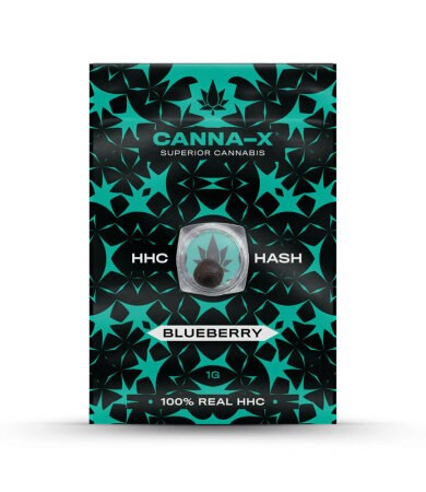 Canna-X HHC Super Hash Εκχύλισμα 75% Blueberry – 1γρ.